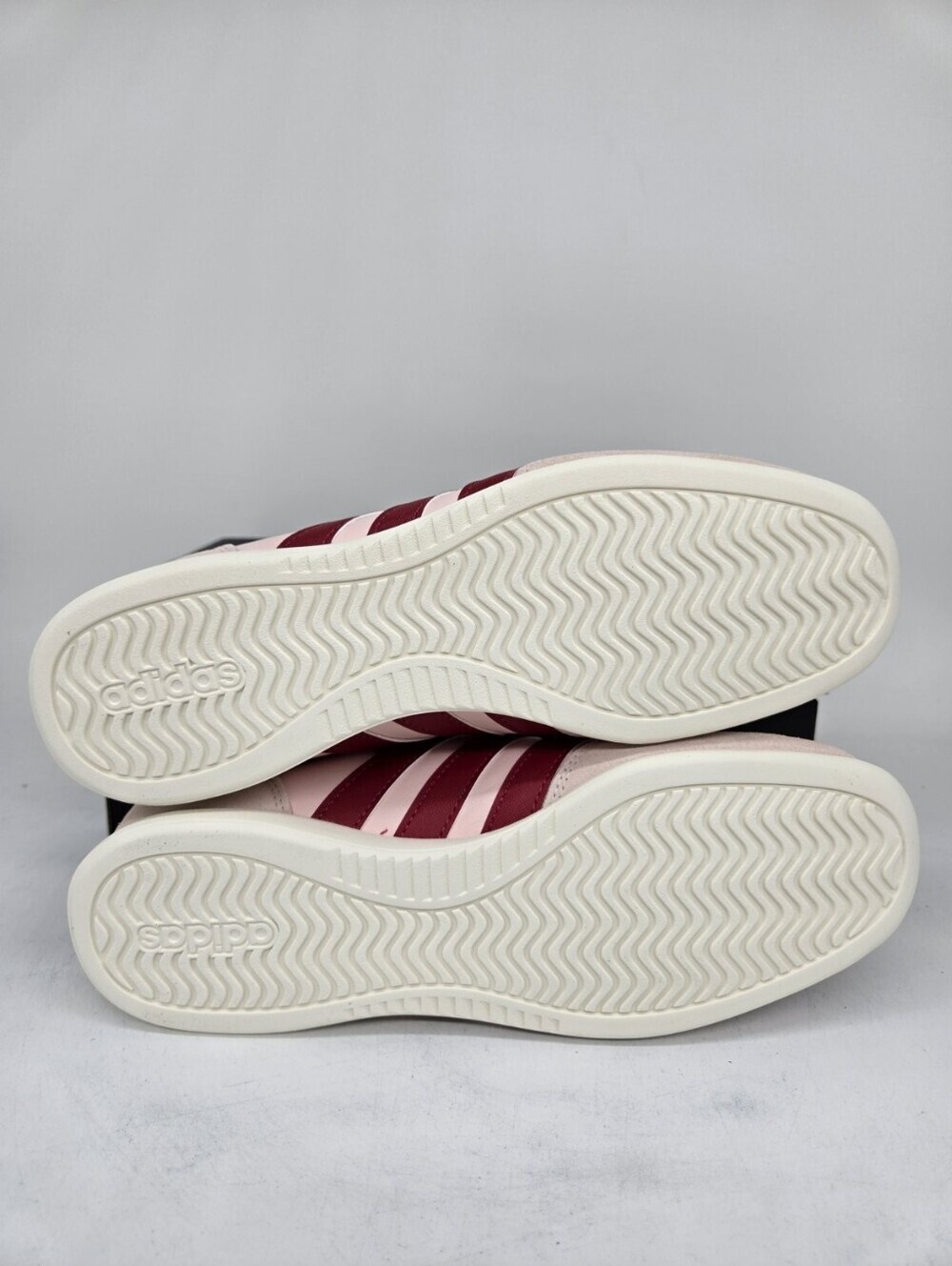 adidas Women's Barreda Lo KI9262 Sandy Pink Victory Red Shoes Size 6.5 - Picture 7 of 8